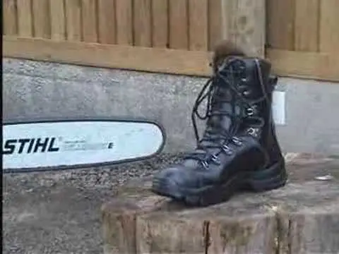Chainsaw Boot Test