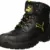 Puma Safety Shoes Borneo Black Mid S3 HRO SRC, Puma 630411-202 Unisex-Erwachsene Sicherheitsschuhe, Schwarz (schwarz/gelb 202), EU 41 -